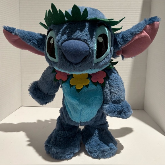 Other - Disney DANCE & SING STITCH 14" Interactive Plush - Dressed for a Luau - Works